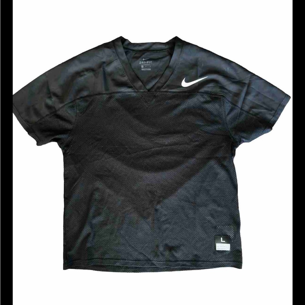 Nike Dri-Fit Mens Stock Flag Football Mesh Practice Jersey Game Top Size L NWT